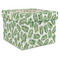 Tropical Leaves Gift Boxes with Lid - Canvas Wrapped - XX-Large - Front/Main