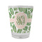 Tropical Leaves Glass Shot Glass - Standard - FRONT