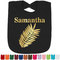 Tropical Leaves Foil Baby Bibs (Personalized)