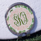 Tropical Leaves Golf Ball Marker - Hat Clip