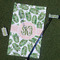 Tropical Leaves Golf Towel Gift Set - Main