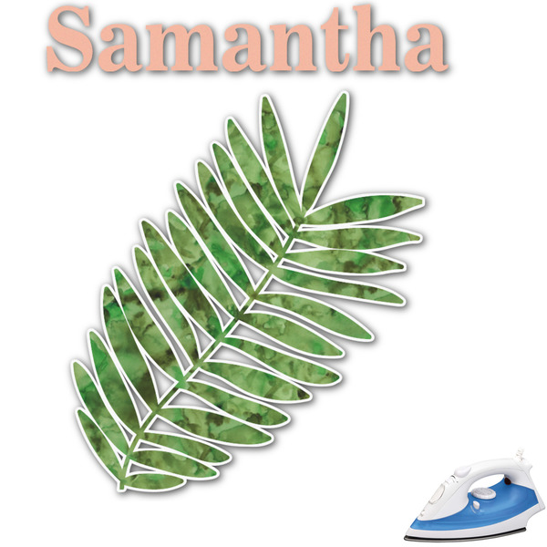 Custom Tropical Leaves Graphic Iron On Transfer - Up to 6"x6" (Personalized)
