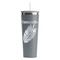 Tropical Leaves Grey RTIC Everyday Tumbler - 28 oz. - Front
