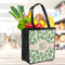 Tropical Leaves Grocery Bag - LIFESTYLE