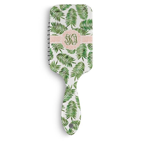 Custom Tropical Leaves Hair Brushes (Personalized)