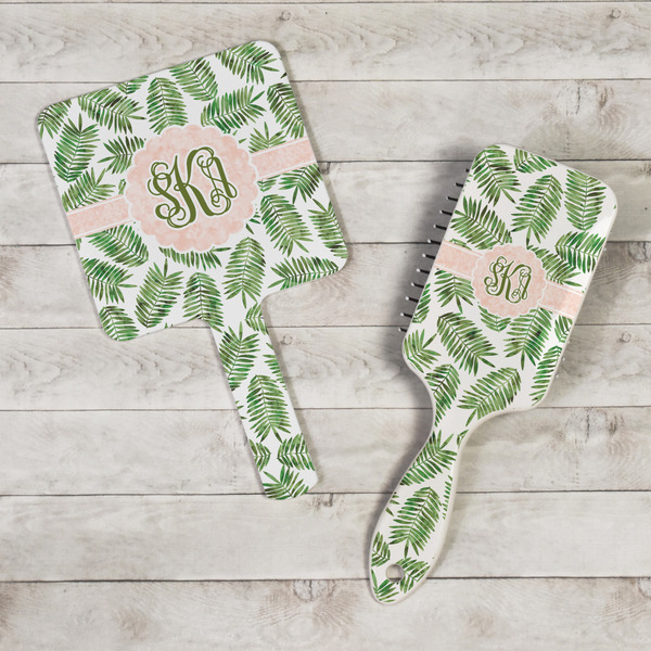 Tropical Leaves Hand Mirrors - In Context