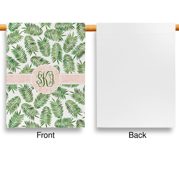 Tropical Leaves House Flags - Single Sided - APPROVAL