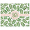 Tropical Leaves Indoor / Outdoor Rug - 8'x10' - Front Flat