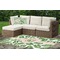 Tropical Leaves Indoor / Outdoor Rug & Cushions