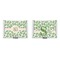 Tropical Leaves Indoor Rectangular Burlap Pillow (Front and Back)