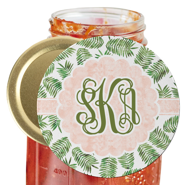 Custom Tropical Leaves Jar Opener (Personalized)