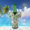 Tropical Leaves Jersey Bottle Cooler - LIFESTYLE