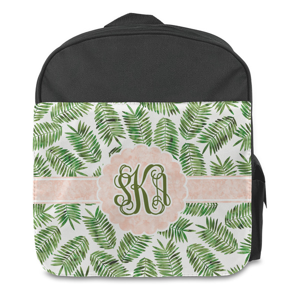 Tropical Leaves Kids Backpack - Front