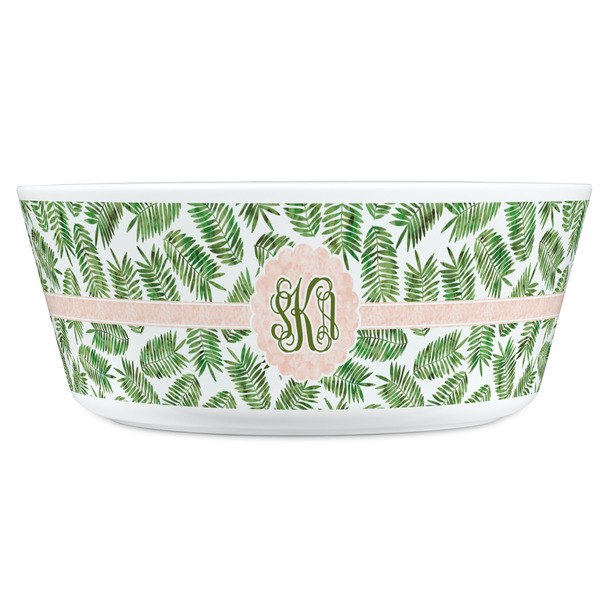 Tropical Leaves Kids Bowls - FRONT