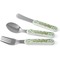 Tropical Leaves Kid's Flatware (Personalized)