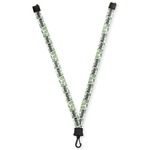 Tropical Leaves Lanyard (Personalized)