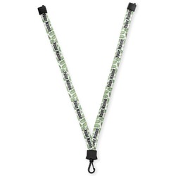Tropical Leaves Lanyard (Personalized)