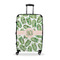 Tropical Leaves Large Travel Bag - With Handle