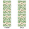 Tropical Leaves Linen Placemat - APPROVAL Set of 4 (double sided)