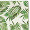 Tropical Leaves Linen Placemat - DETAIL