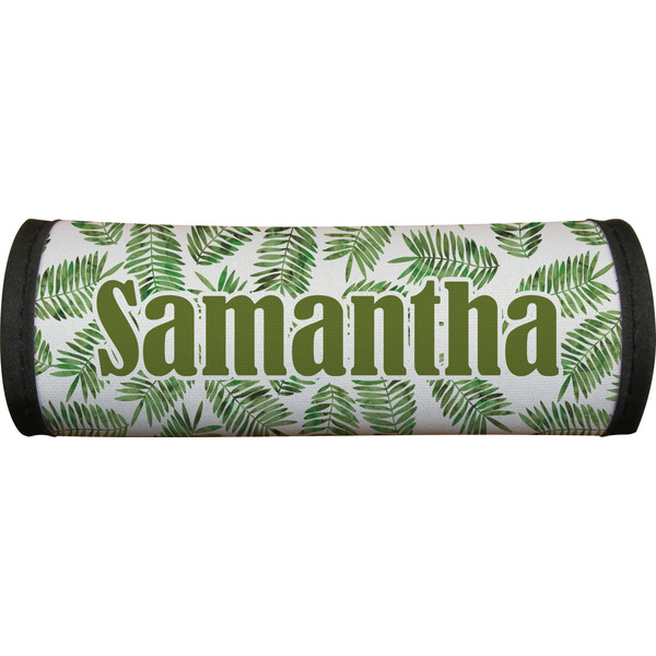 Tropical Leaves Luggage Handle Wrap