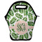 Tropical Leaves Lunch Bag - Front