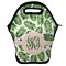 Tropical Leaves Lunch Bag w/ Monogram