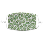 Tropical Leaves Adult Cloth Face Mask - XLarge