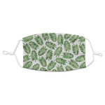Tropical Leaves Adult Cloth Face Mask