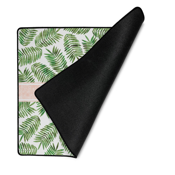Tropical Leaves Medium Gaming Mats - FRONT W/FOLD