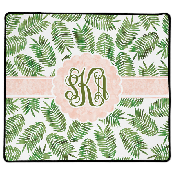 Custom Tropical Leaves XL Gaming Mouse Pad - 18" x 16" (Personalized)