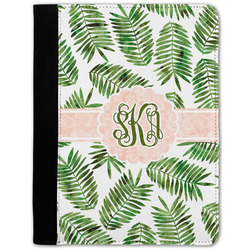 Tropical Leaves Notebook Padfolio w/ Monogram