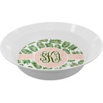 Tropical Leaves Melamine Bowl - 12 oz (Personalized)