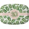 Tropical Leaves Melamine Platter (Personalized)
