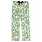 Tropical Leaves Mens Pajama Pants - Flat