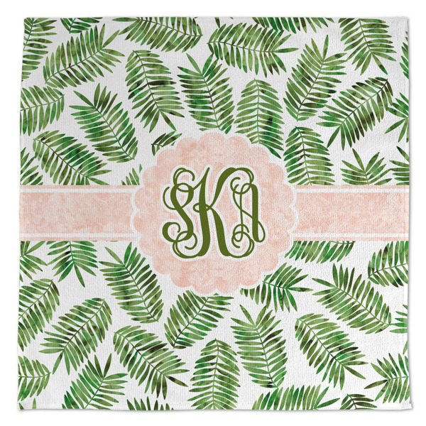 Tropical Leaves Microfiber Dish Rag - APPROVAL