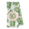 Tropical Leaves Kitchen Towel - Microfiber (Personalized)