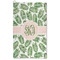Tropical Leaves Microfiber Golf Towel (Personalized)