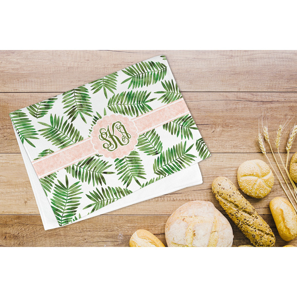 Tropical Leaves Microfiber Kitchen Towel - LIFESTYLE