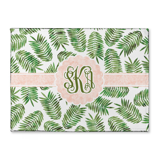 Custom Tropical Leaves Microfiber Screen Cleaner (Personalized)