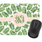 Tropical Leaves Rectangular Mouse Pad (Personalized)