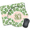 Tropical Leaves Mouse Pads - Round & Rectangular