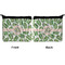 Tropical Leaves Neoprene Coin Purse - Front & Back (APPROVAL)