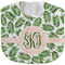 Tropical Leaves New Baby Bib - Closed and Folded
