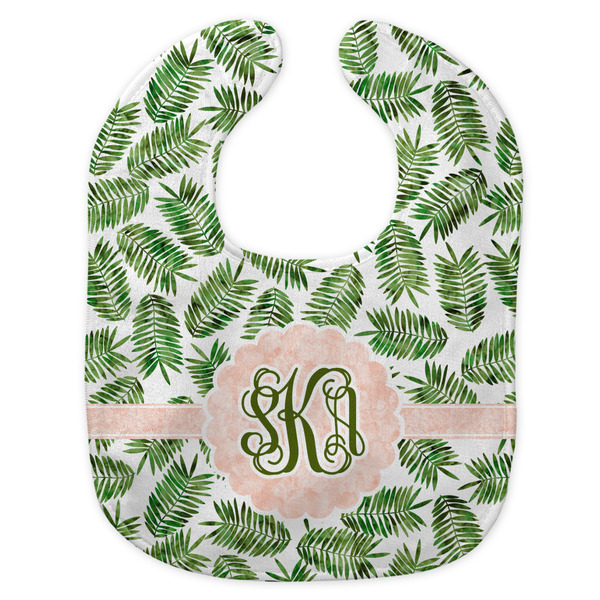 Tropical Leaves New Bib Flat Approval