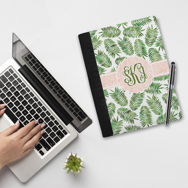 Tropical Leaves Notebook Padfolio - LIFESTYLE (large)