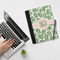 Tropical Leaves Notebook Padfolio - LIFESTYLE (large)