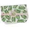 Tropical Leaves Burp Cloth - Fleece w/ Monogram