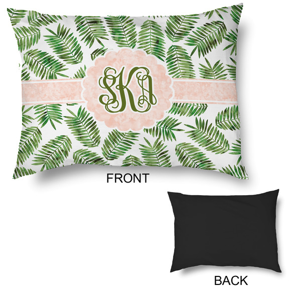 Tropical Leaves Outdoor Dog Beds - Large - APPROVAL