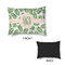 Tropical Leaves Outdoor Dog Beds - Small - APPROVAL